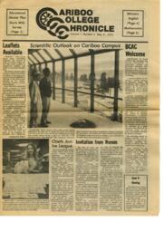 Cariboo College Chronicle Volume 01, Number 06