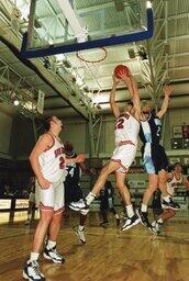 Basketball Action Shot