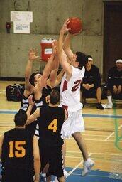Basketball Action Shot