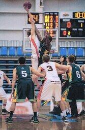 Basketball Action Shot