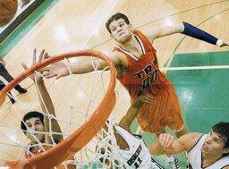 Basketball Action Shot