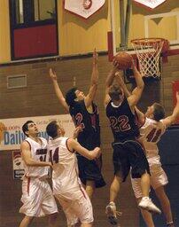 Basketball Action Shot