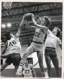 Basketball Action Shot
